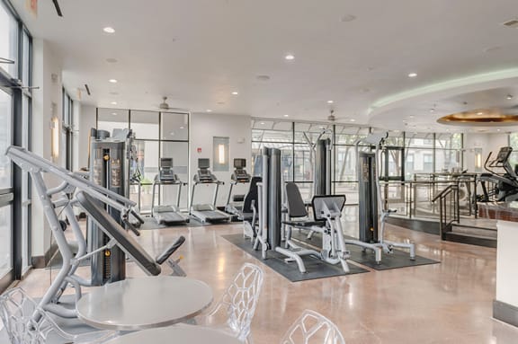 3000 Sage - 24-hour fitness club and spa with outdoor lounge