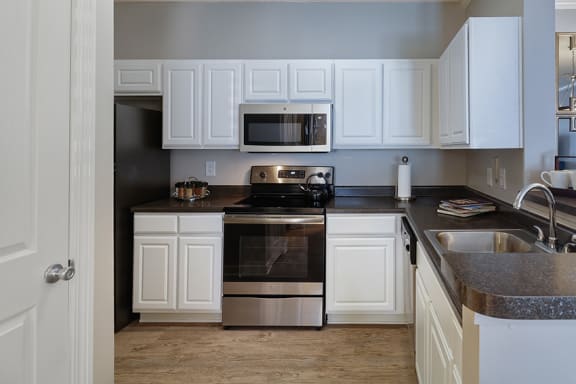 Island Park - Stainless steel appliances in select units