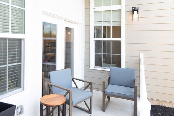 The Airdrie - Balconies or patios