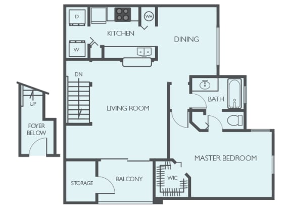 Hamptons on Heron Bay - A1 (St Barth) - 1bed 1bath - 2D