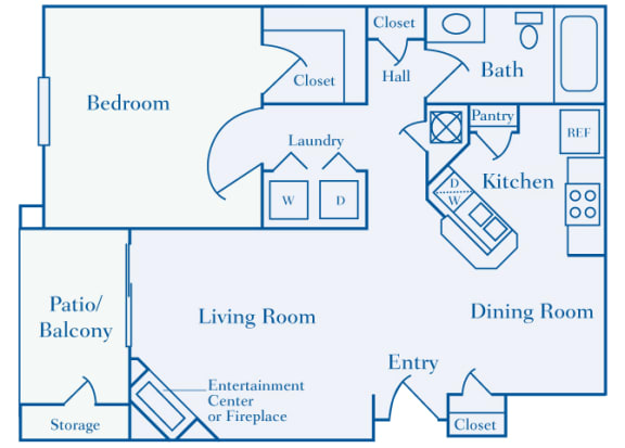 Lantern Woods - A3 - The Lighthouse - 1 bedroom - 1 bath