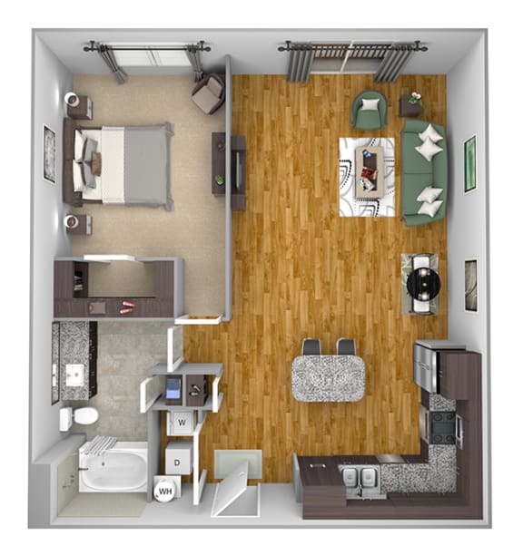 AVANT on Market Center - A9 - 1 bedroom and 1 bath