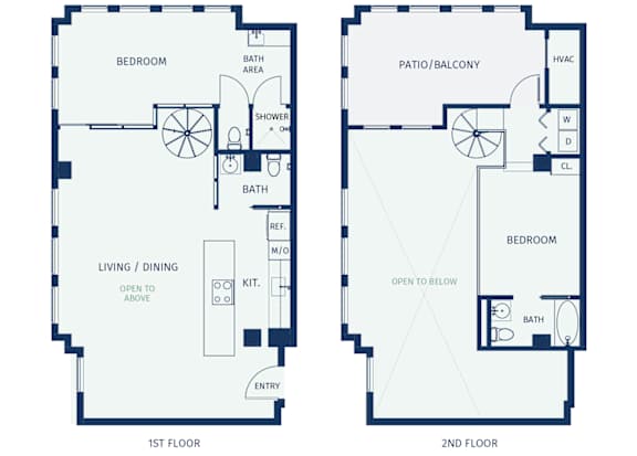 Eitel Apartments - B11 - 2 bedroom floor plan