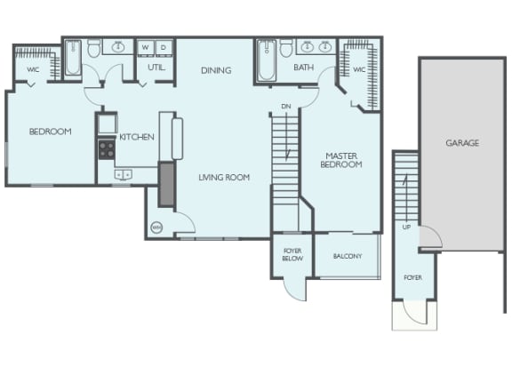 Hamptons on Heron Bay - B1 (St Martin) - 2bed 2bath - 2D