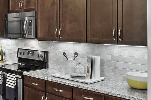 The Juncture Apartments backsplash