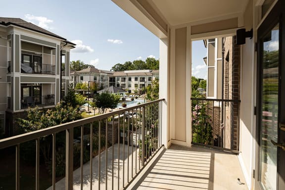 The Juncture Apartments balcony