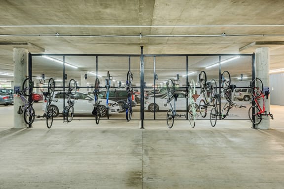 Hayes House bike storage
