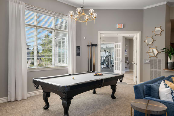 Corbin Greens Apartments billiards