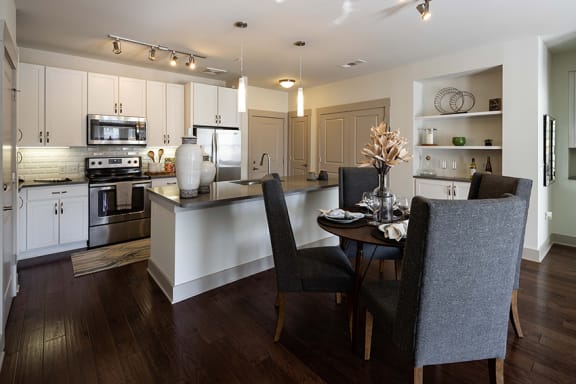 The Juncture Apartments built-in