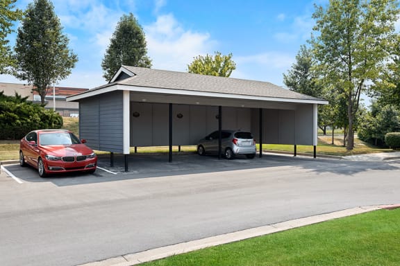 Weston Point Apartments carports
