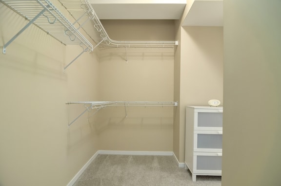 Eitel Apartments closet space