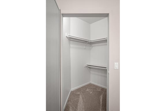 Spacious walk-in closets - Arrowhead Landing Apartments