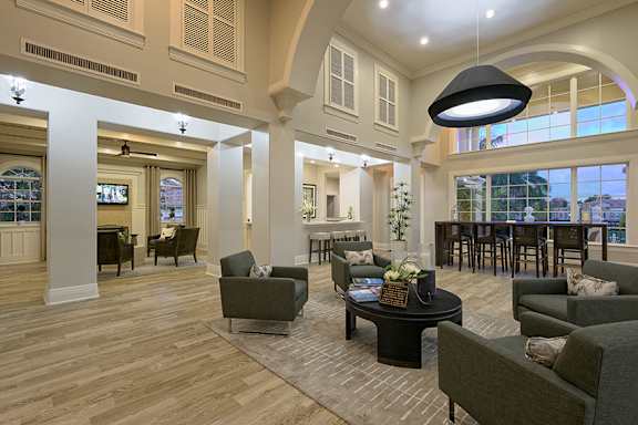 Clubhouse with coffee bar - The Hamptons on Heron Bay