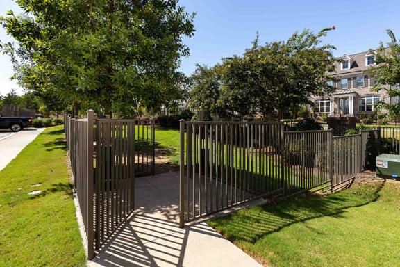 The Juncture Apartments dog run