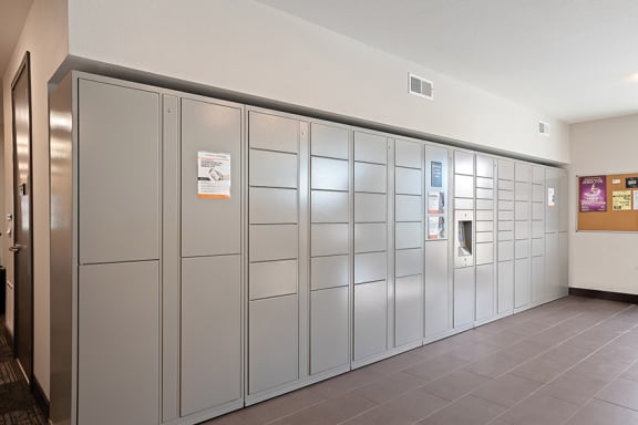 Element 25 electronic parcel locker system