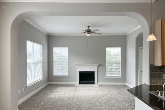 The Retreat at Cinco Ranch fireplace