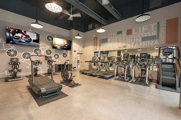 Fully-equipped fitness center - Talavera Apartments