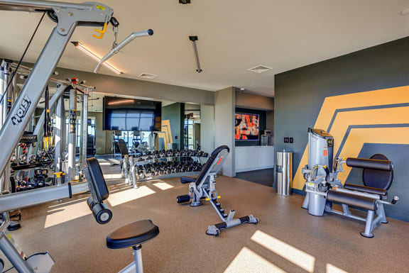 State-of-the-art fitness center - BLVD at Revere Beach