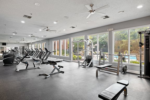 Weston Point Apartments fitness center