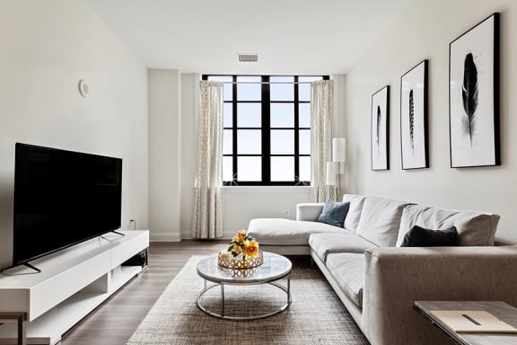 The Broderick wood-style flooring