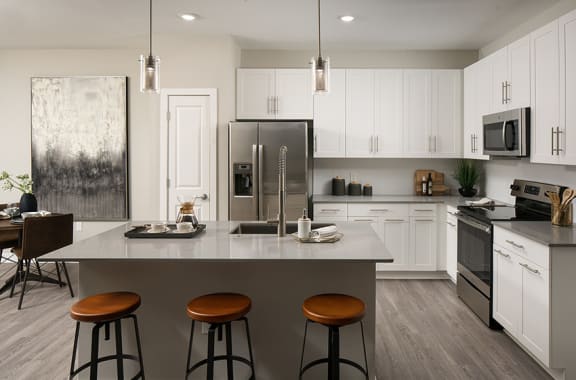 Drift Town Center East fridge with ice maker