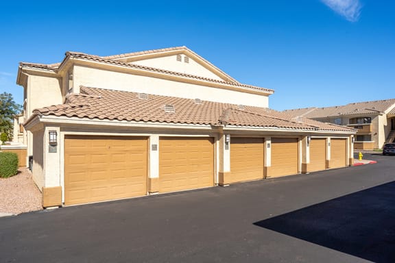 Private garages available - Arrowhead Landing Apartments