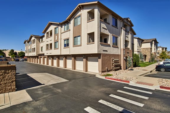 First and Main Apartments attached and detached garages