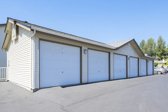 Detached garages available - Springbrook Apartments