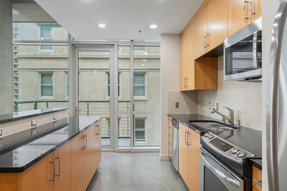 Granite countertops in kitchen and bathroom* - Main 3 Downtown