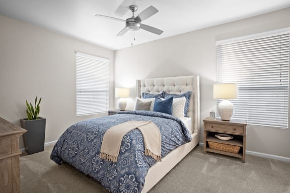 Large energy-conserving, double-paned windows - Arrowhead Landing Apartments