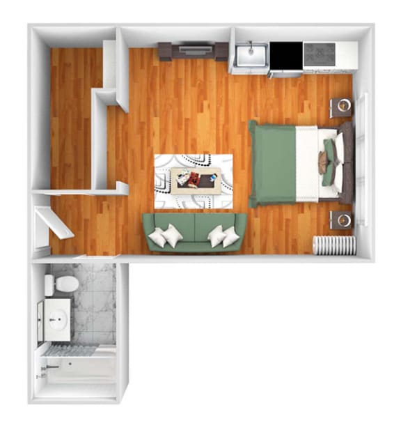 Floor Plans - John Winthrop Apartments in First Hill Seattle, WA