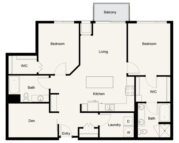 B06 - 2Bed 2Bath - Onyx Edina - 2D