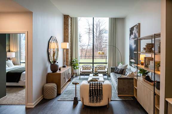 Open-concept floor plans - Brentford at the Mile