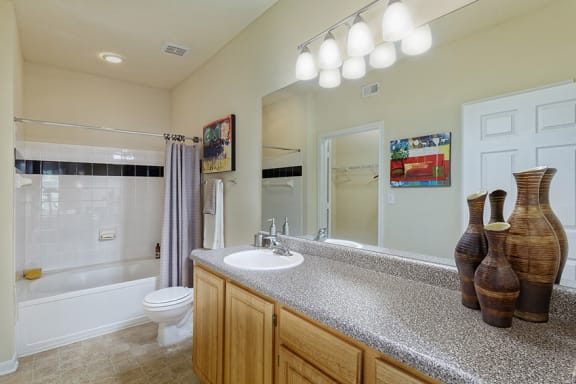 The Estates at River Pointe garden-style tub