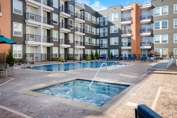 Element 25 resort-style pool and spa