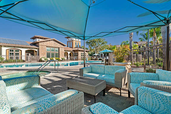 Poolside cabana- Foothills at Old Town Apartments