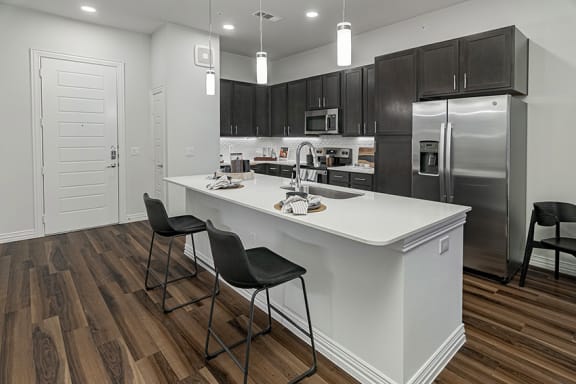 Debbie Lane Flats side-by-side refrigerators