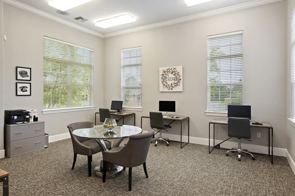 The Fairways at Corbin Park resident business center