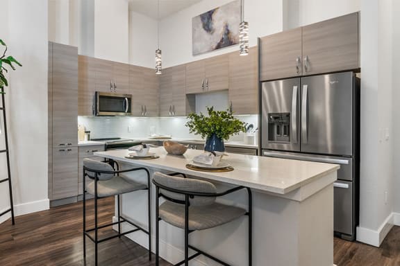Axio at Carillon stainless steel appliances