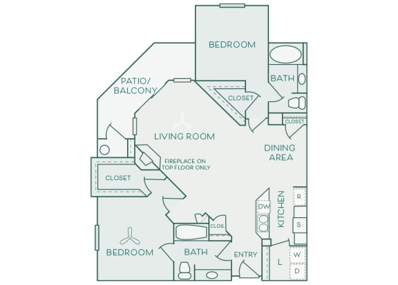 The Commons - B2 - Cambridge - 2 bedroom - 2 bath