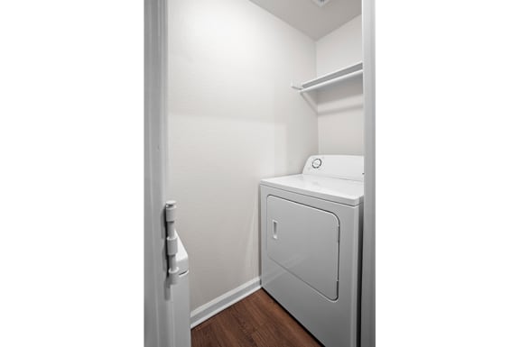Full-sized washer/dryer in every unit of Arrowhead Landing Apartments