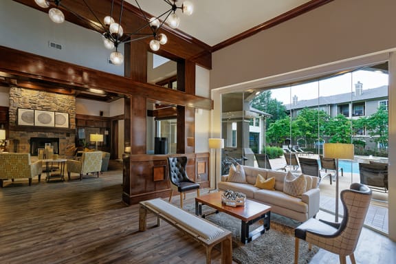 The Estates at River Pointe WiFi in clubhouse