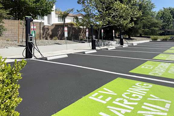 EV charging stations - Willow Springs Apartments