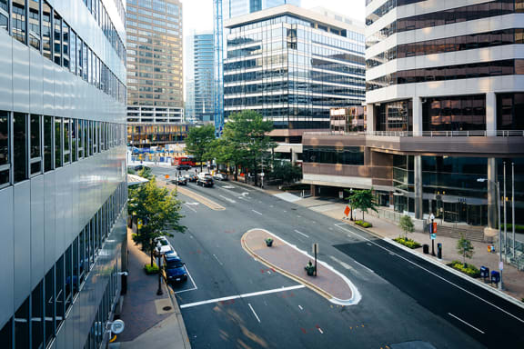 Stock photo of Wilson Boulevard