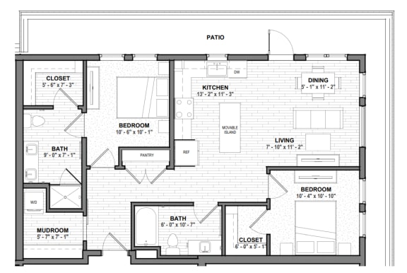 Floor Plans of GW in Golden, CO