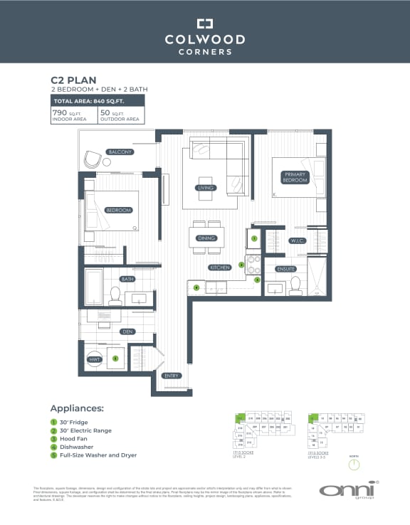 the floor plan of the condo