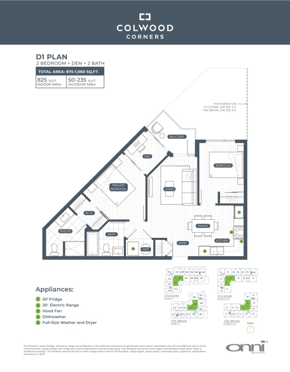 the floor plan of the condo