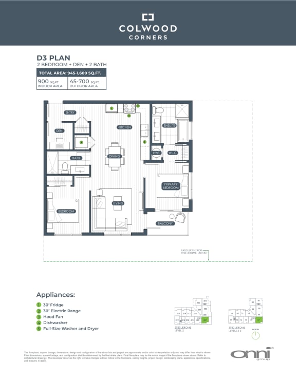 the floor plan of the condo