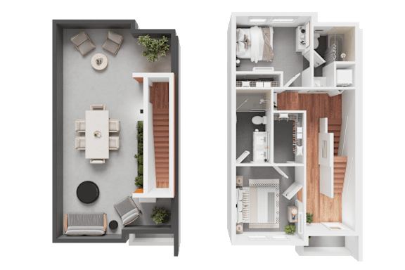 1 bed 1 bath G at The Narrows at Clare Apartments , Bremerton