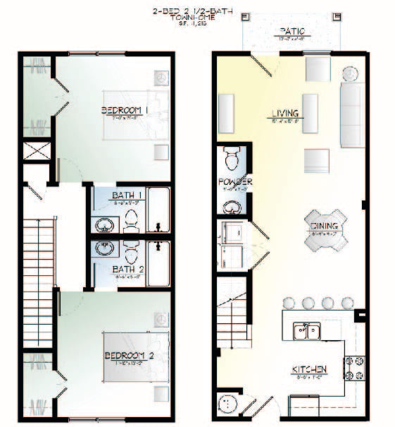 Two Bedroom Townhome Rogers, AR